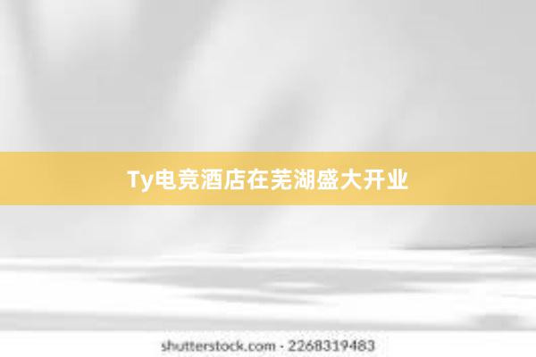 Ty电竞酒店在芜湖盛大开业